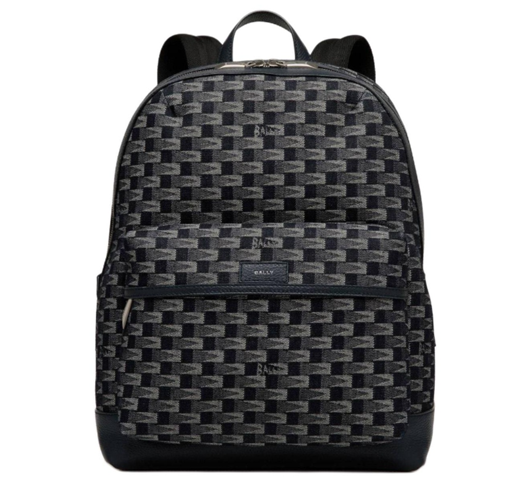 Balo Bally Printing Denim ‘Black’ 6306642