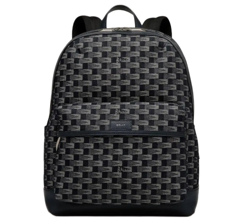 Balo Bally Printing Denim ‘Black’ 6306642