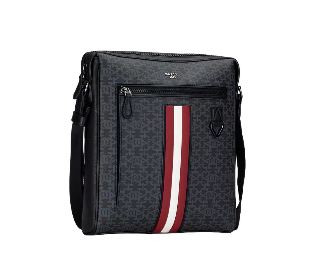 Túi Bally Old Flower Full Print ‘Black’ 6300133 - Ảnh 3