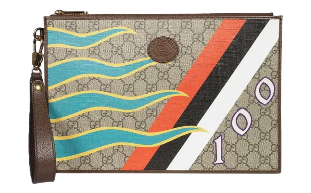 Túi Gucci Interlocking GG Patch ‘Gucci 100’ 672953-UQHFG-8679