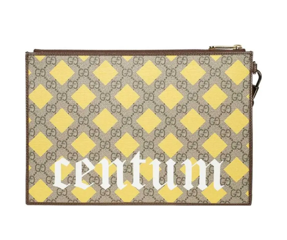 Alternative view of Túi Gucci Interlocking GG Patch ‘Gucci 100’ 672953-UQHFG-8679