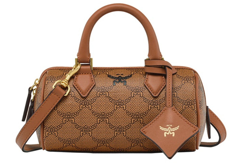 Túi MCM Mini Ella Boston In Lauretos ‘Cognac’ MWBESEA09CO001