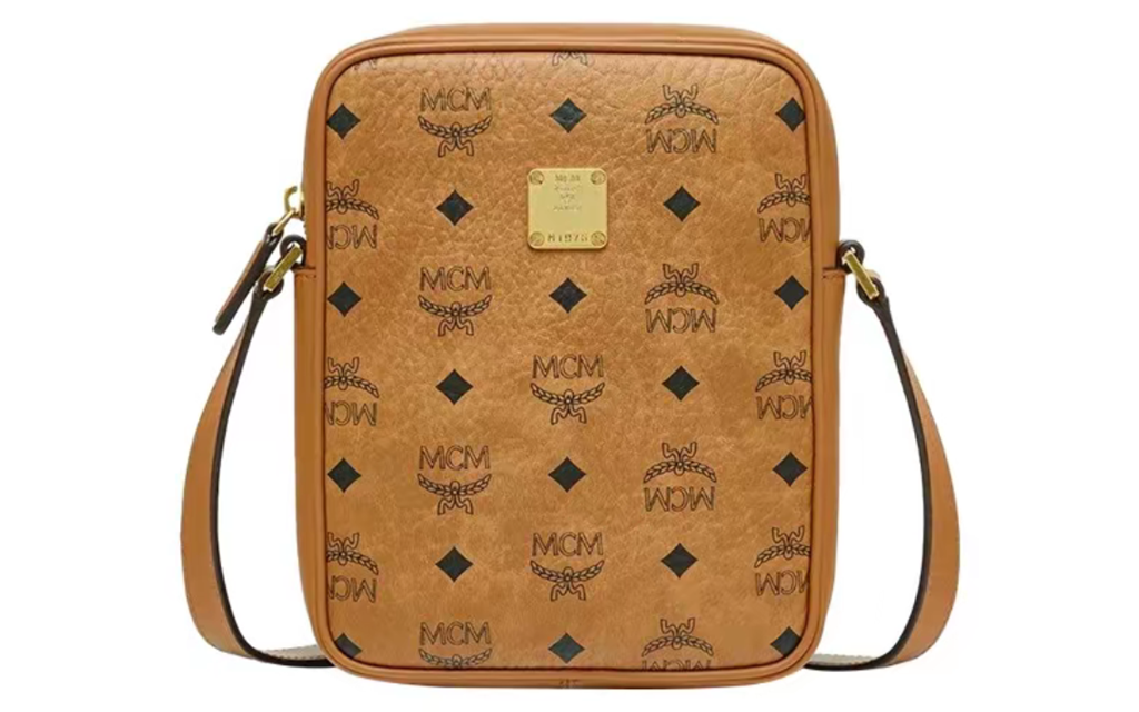 Túi MCM Mini Klassik Crossbody Visetos 'Cognac' MMRESKK01CO001