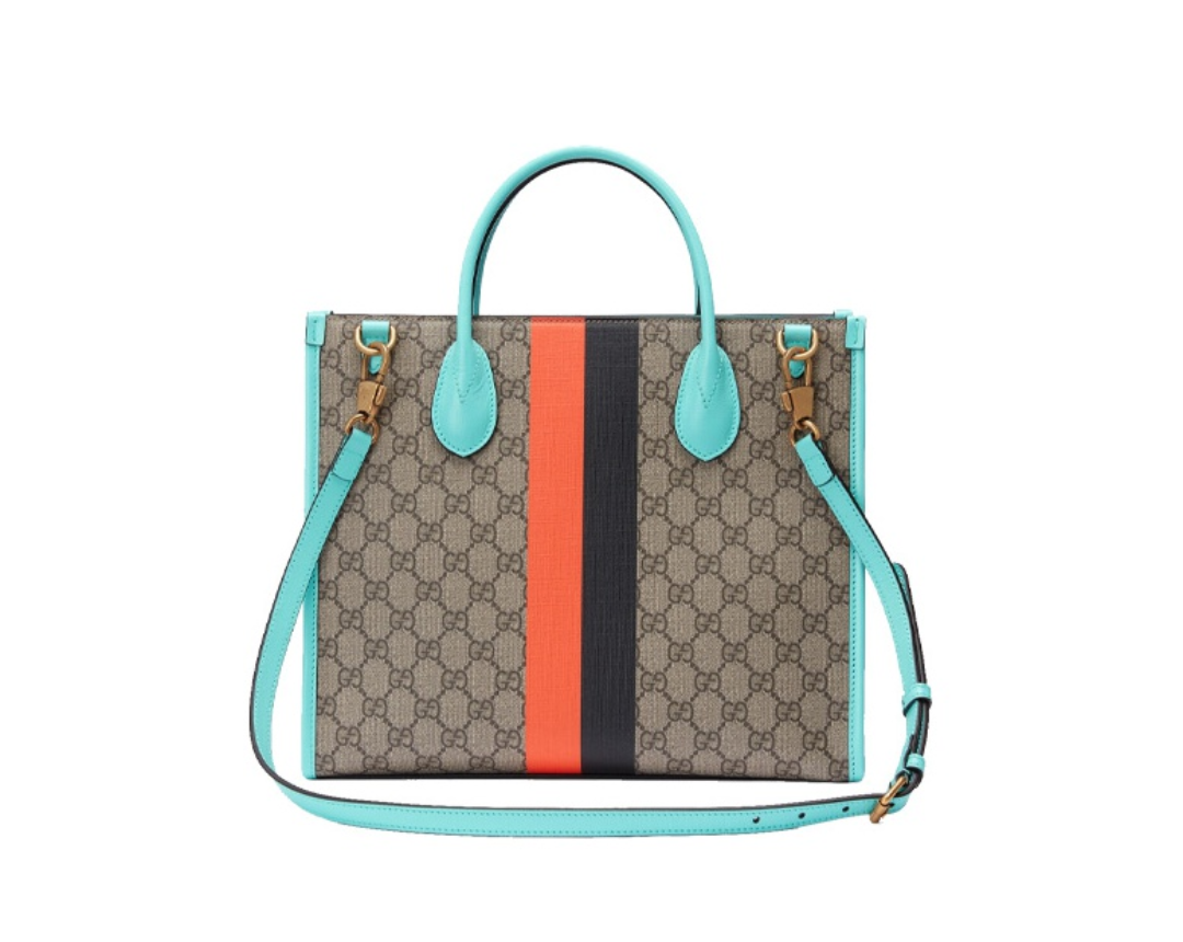 Túi Gucci Tote With Logo ‘Brown’ 659983-US7AC-8312 - Ảnh 3