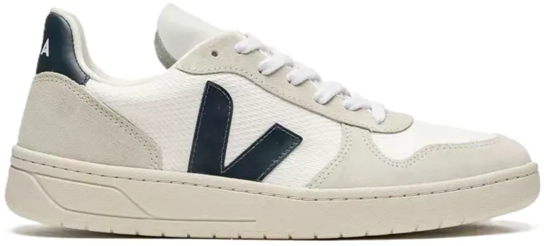 Giày Veja V-10 Panelled Low-Top ‘White Beige’ VX0101380