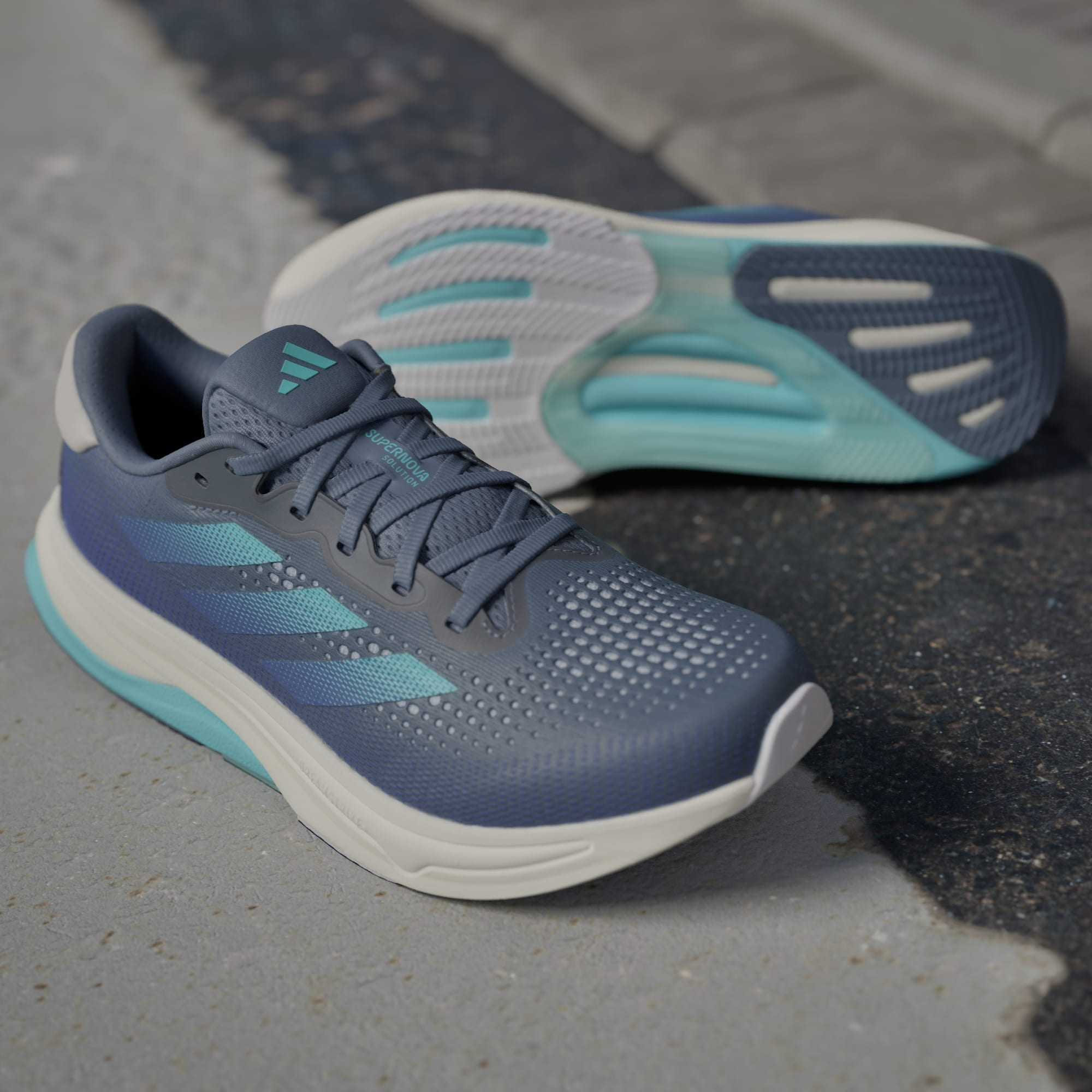 Giày Adidas Supernova Solution Running ‘Blue’ ID3602 - Ảnh 6