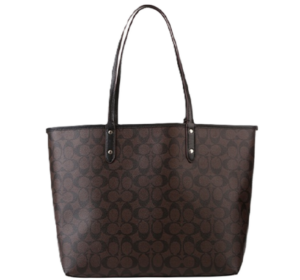 Túi Coach Reversible PVC City Signature ‘Black’ 36658-IMAA8