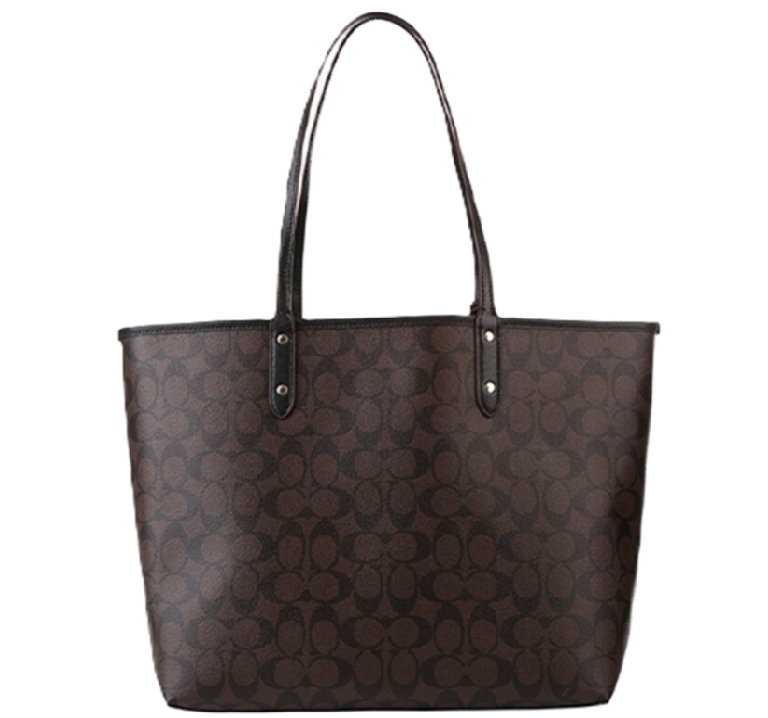 Túi Coach Reversible PVC City Signature ‘Black’ 36658-IMAA8