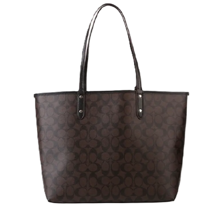 Túi Coach Reversible PVC City Signature ‘Black’ 36658-IMAA8