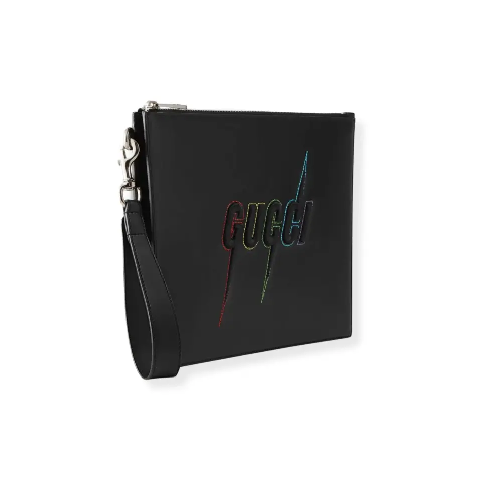 Túi Gucci Blade Embroidery ‘Black’ 597678-DTDTN-1058 - Ảnh 3