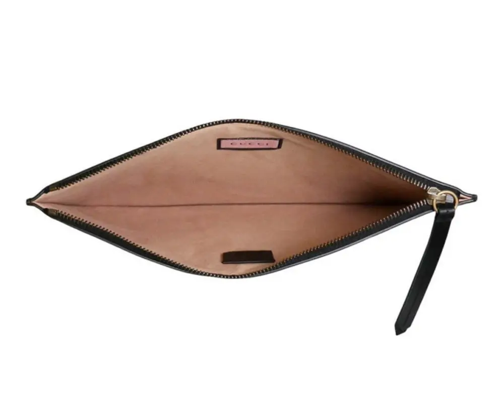 Alternative view of Túi Gucci Ghost Clutch ‘Black’ 445597-DS1AT-8438