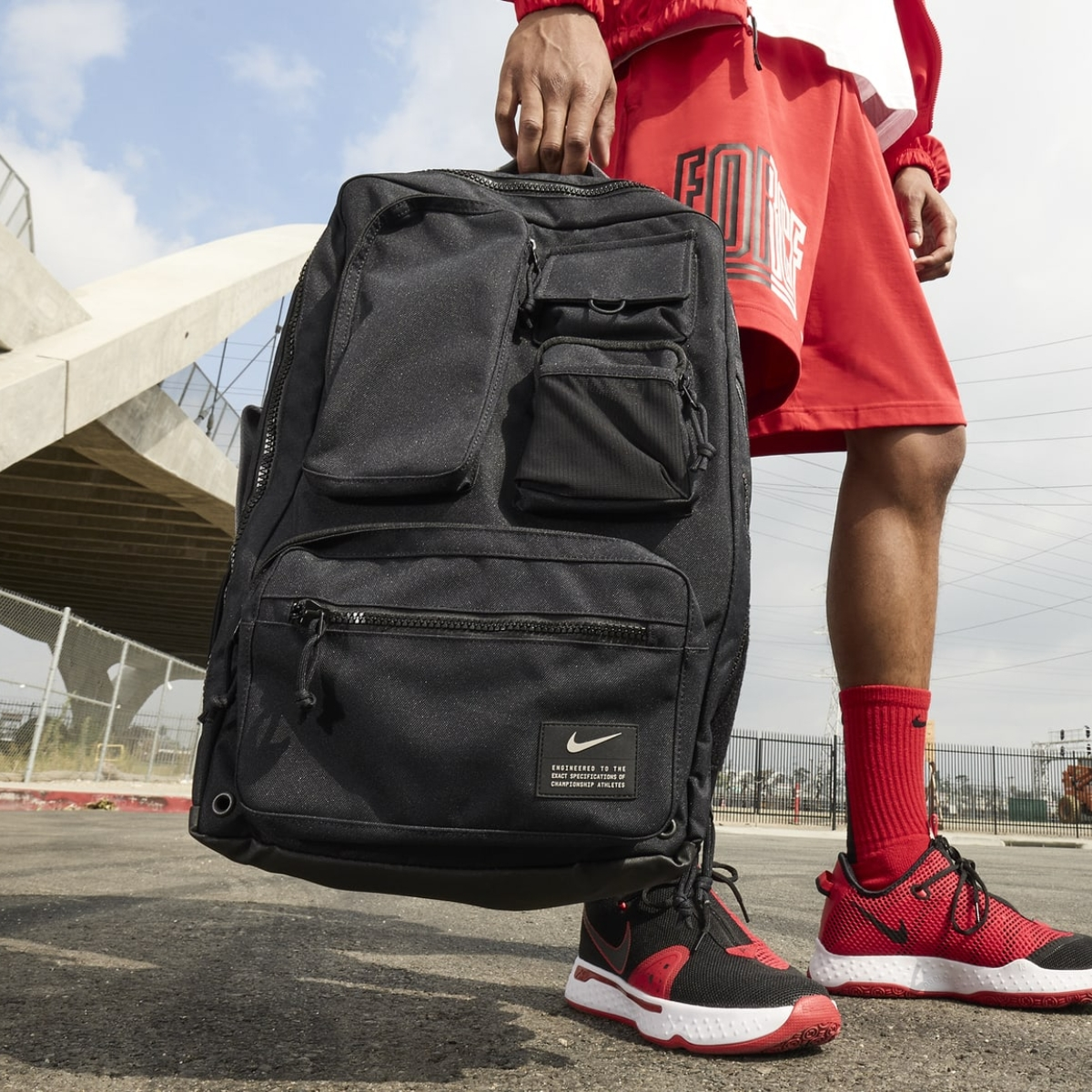 Balo Nike Utility Elite Training Backpack ‘Black’ CK2656-010 - Ảnh 4