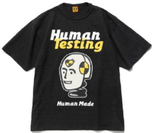 Áo Human Made X Asap Rocky Human Testing T-Shirt ‘Black’