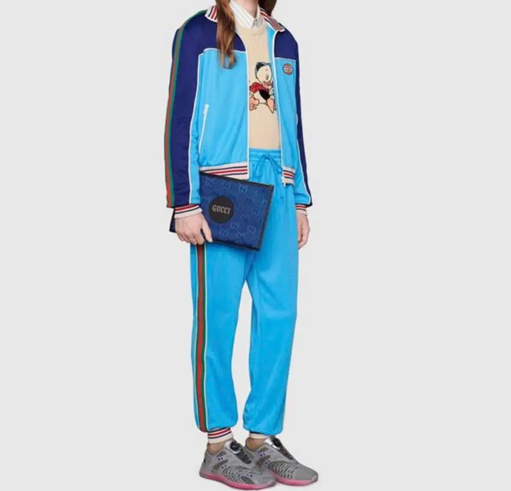Ví Gucci Off The Grid Pouch ‘Blue’ 625598-H9HAN-4267 - Ảnh 4