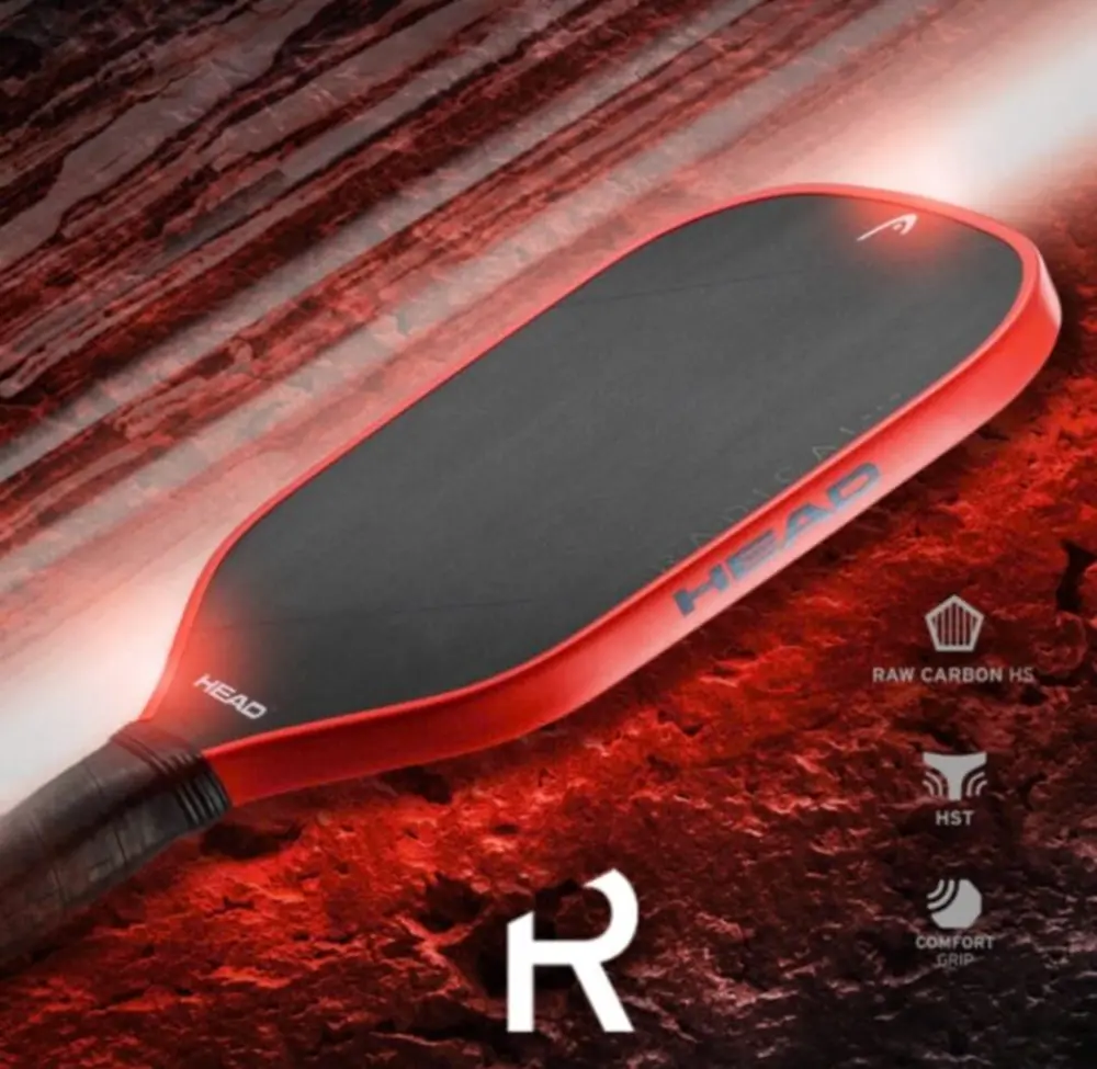 Vợt Pickleball Head Radical Tour Raw Ex ‘Red Black’ - Ảnh 3