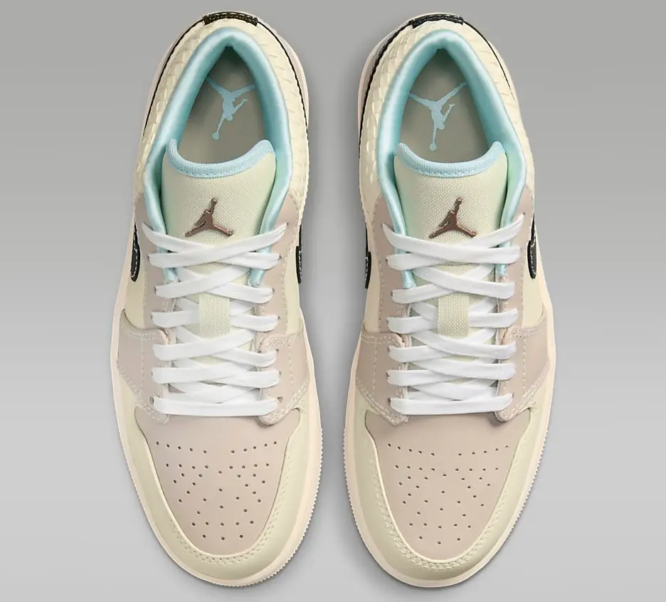 Alternative view of Giày Nike Jordan 1 Low SE 'Sanddrift Glacier Blue' HQ3440-101