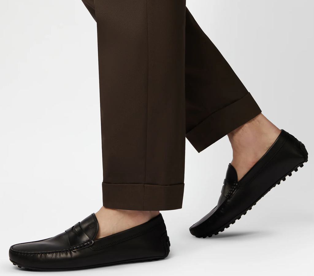 Giày Tod's City Gommino Driving Shoes in Leather 'Black' XXM42C00640D90B999 - Ảnh 2