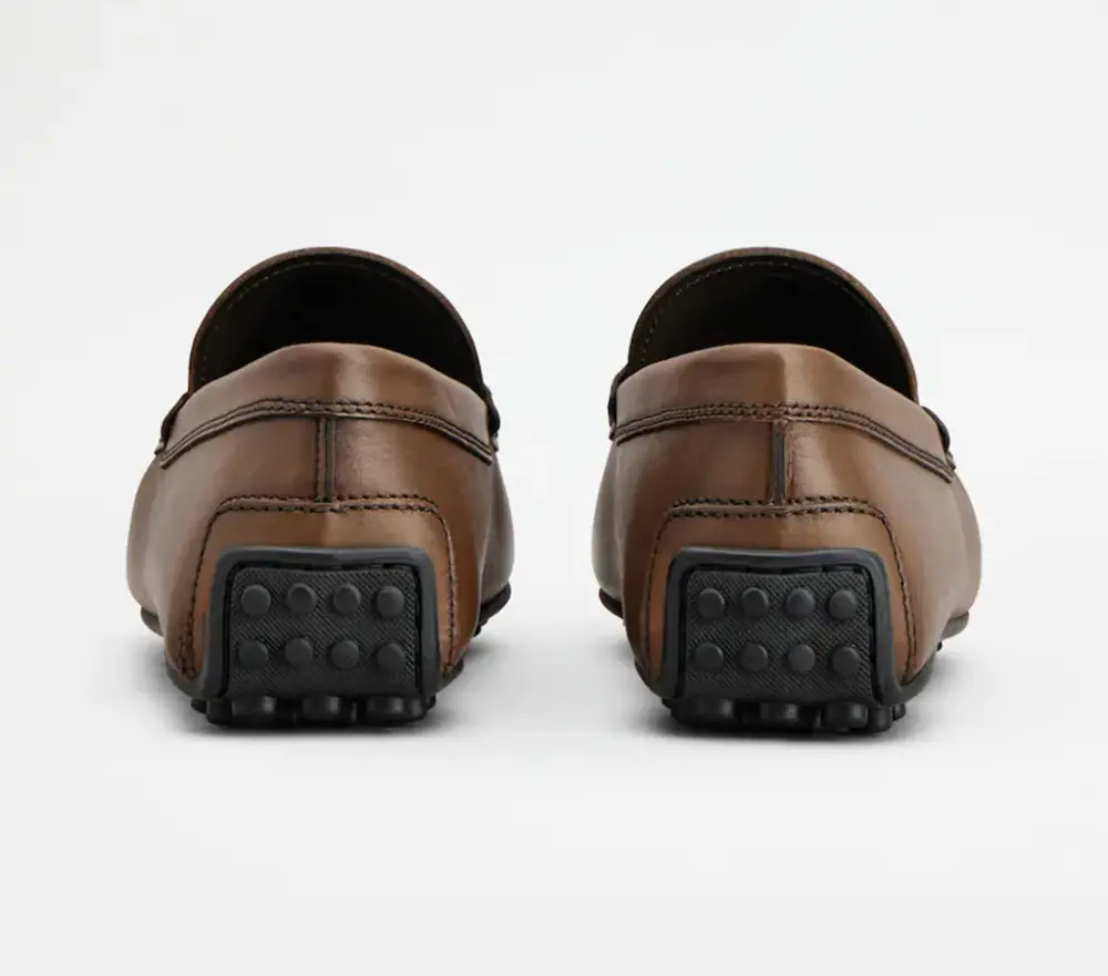 Alternative view of Giày Tod's City Gommino Driving Shoes in Leather 'Brown' XXM42C00640D9CS801