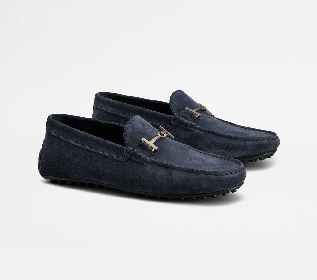 Giày Tod's City Gommino Suede Driving Shoes 'Navy' XXM42C0ID30RE0U805 - Ảnh 3
