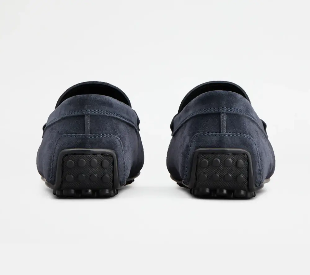 Alternative view of Giày Tod's City Gommino Suede Driving Shoes 'Navy' XXM42C0ID30RE0U805