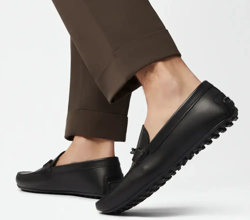 Alternative view of Giày Tod's City Gommino Leather Driving Shoes 'Black' XXM42C0ID31D90B999