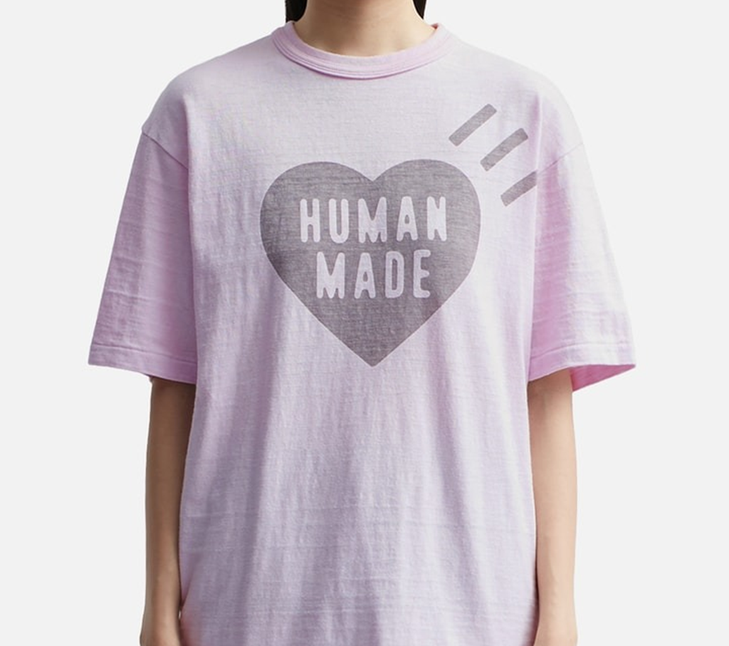 Áo Human Made Color #1 T-Shirt ‘Light Purple’ - Ảnh 2