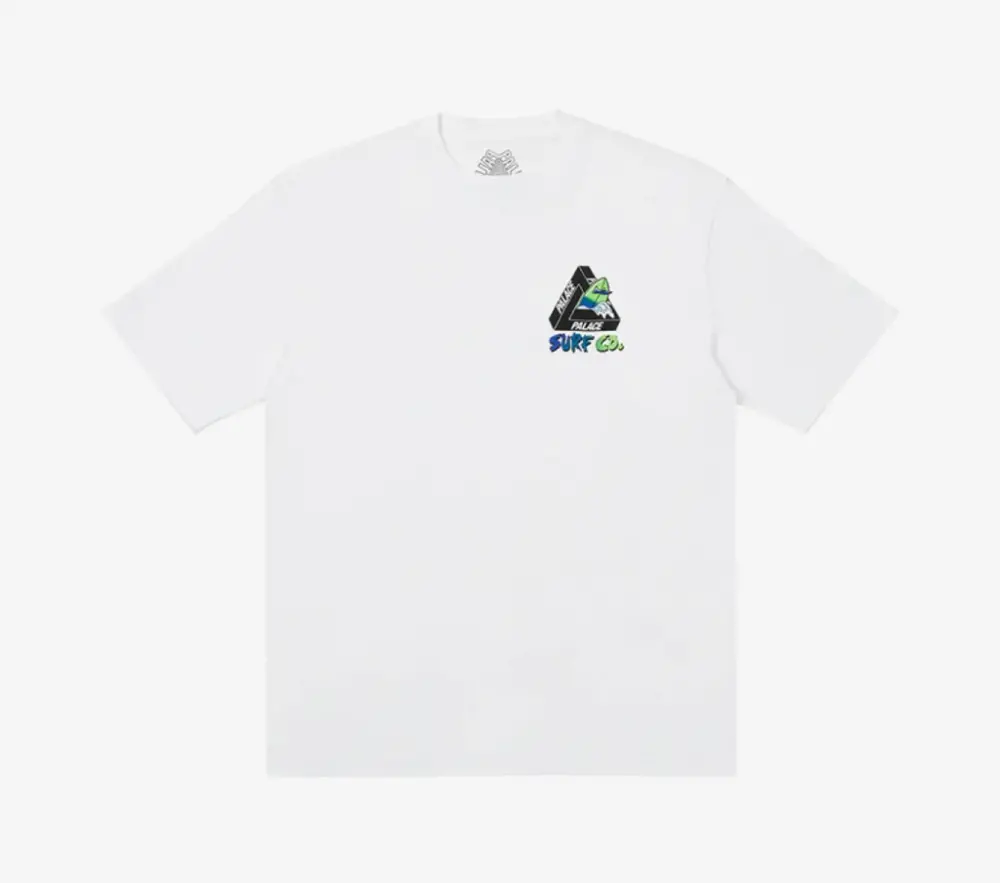 Alternative view of Áo Palace Tri-Surf Co T-Shirt ‘White’