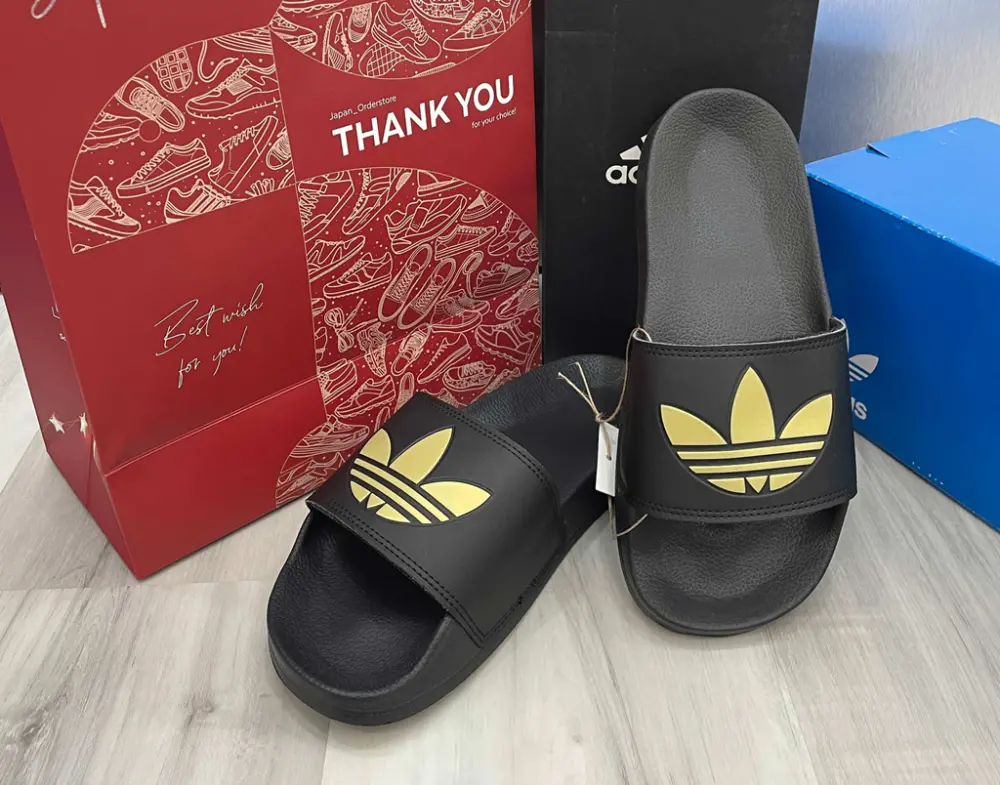 Dép Adidas Adilette Lite Slides ‘Matte Gold’ GZ6196 - Ảnh 4
