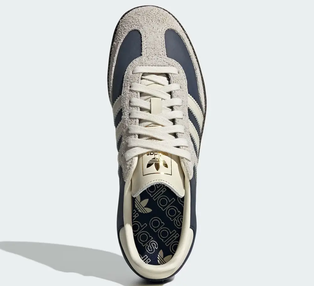 Giày Adidas Samba OG ‘Night Indigo White’ IG1968 - Ảnh 4