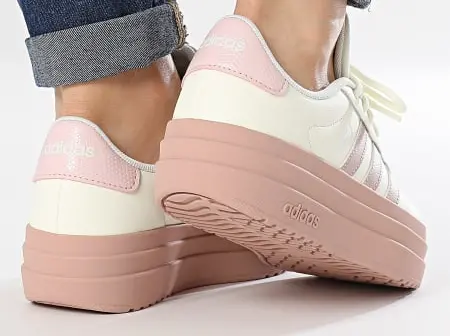 Giày Adidas Baskets Femme VL Court Bold 'Ivory Pink' IH3080 - Ảnh 3