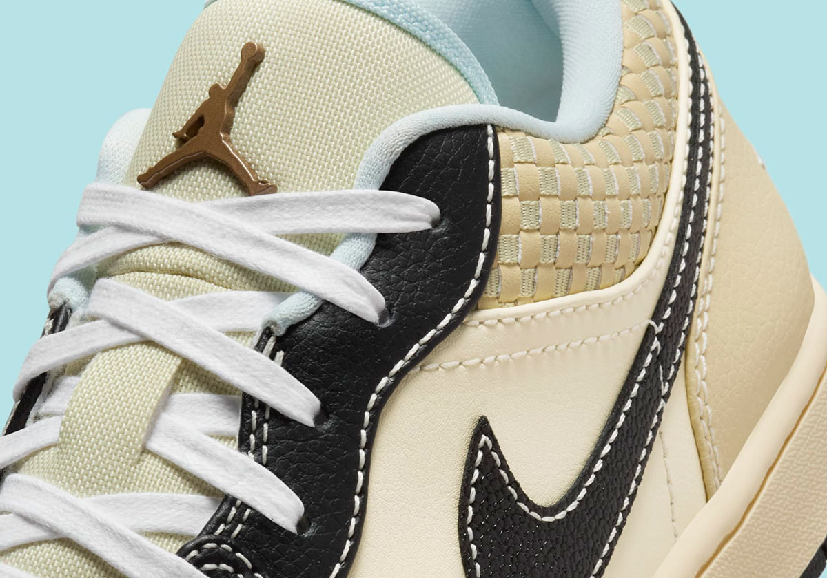 Giày Nike Air Jordan 1 Low SE ‘Woven’ HQ3437-101 - Ảnh 5