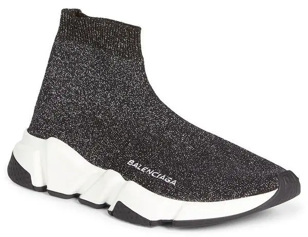 Alternative view of Giày Balenciaga Speed Trainer Nior 'Grey' 587286W15A11020