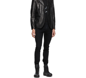 Alternative view of Giày Rick Owens Black Capped High-Top Sneakers RU20F3890