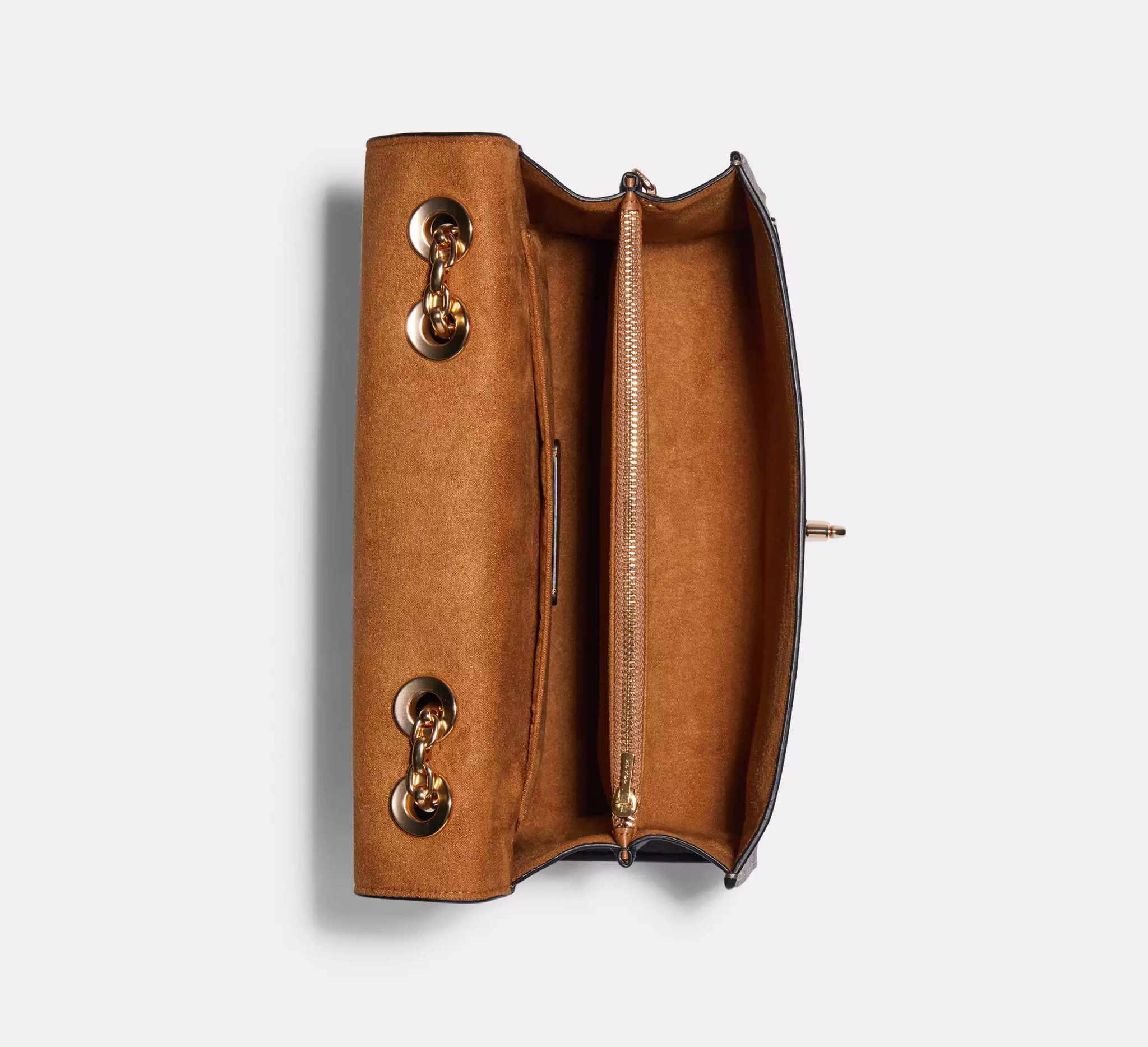 Túi Coach Lane Blocked Canvas 'Black Beige' C1539-IMNOX - Ảnh 5