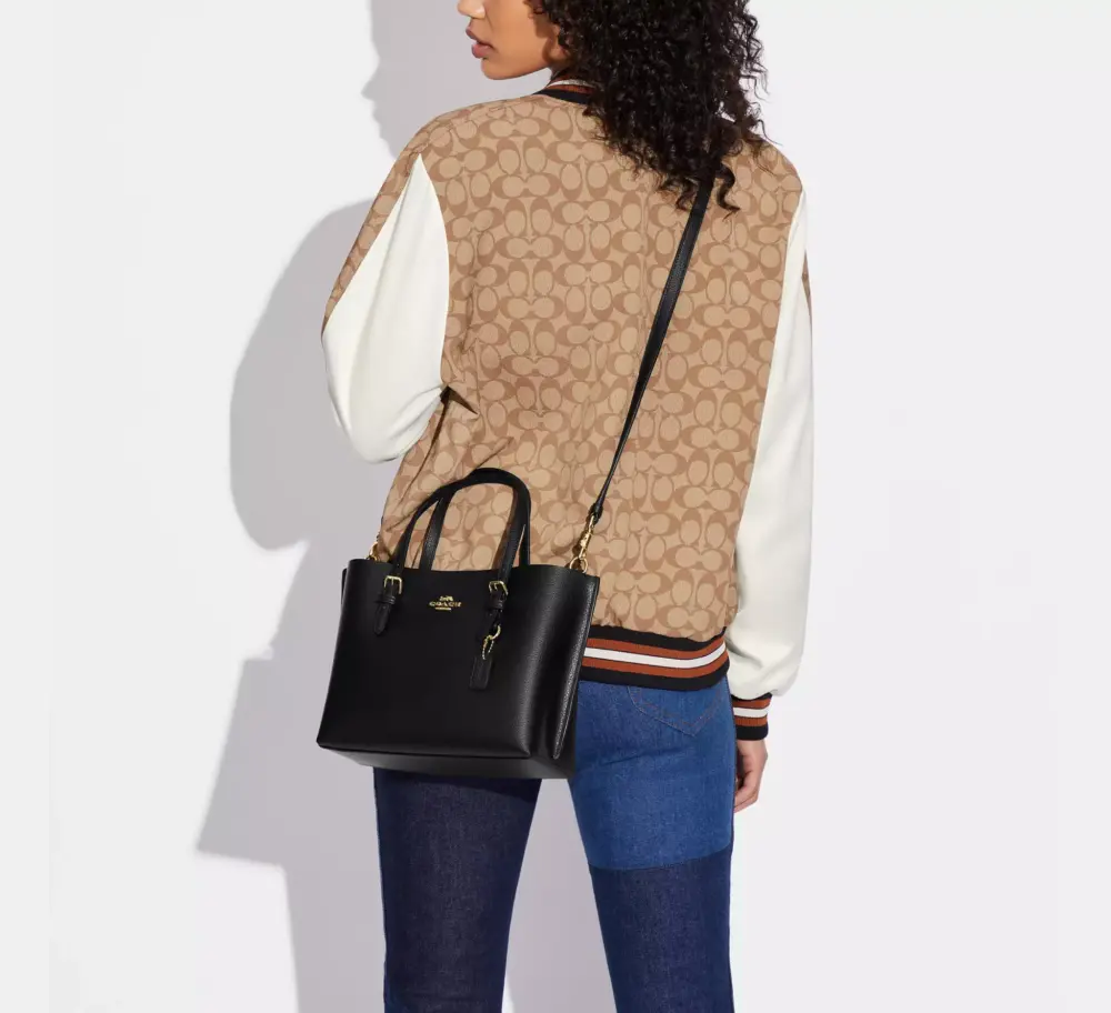 Túi Coach Mollie Tote Bag 25 'Black' C4084-IMF2L - Ảnh 5