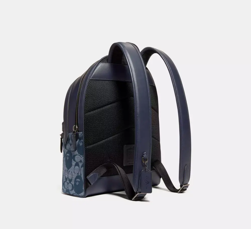 Alternative view of Balo Coach Coach x Bape Charter Chambray ‘Blue’ C4515-V5CMB