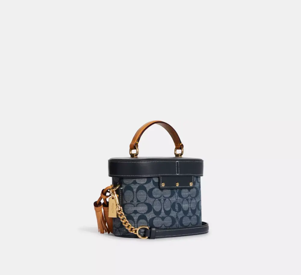 Alternative view of Túi Coach Kay Crossbody Signature Chambray 'Blue' C8165-IMDEI
