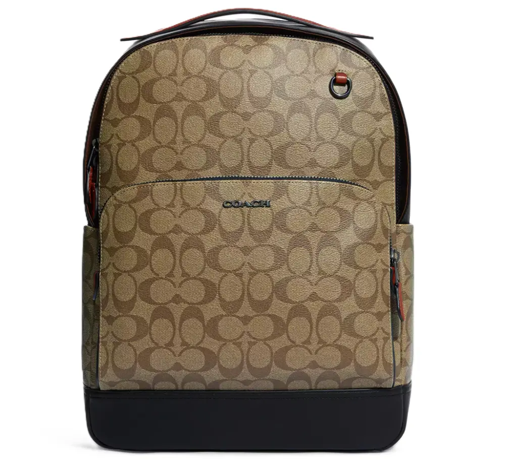Balo Coach Graham In Colorblock ‘Brown’ C8178-QBTUI