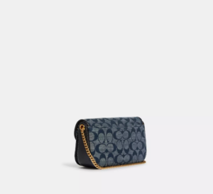 Alternative view of Túi Coach Kleo Crossbody In Signature Chambray 'Blue' C8304-IMDEI