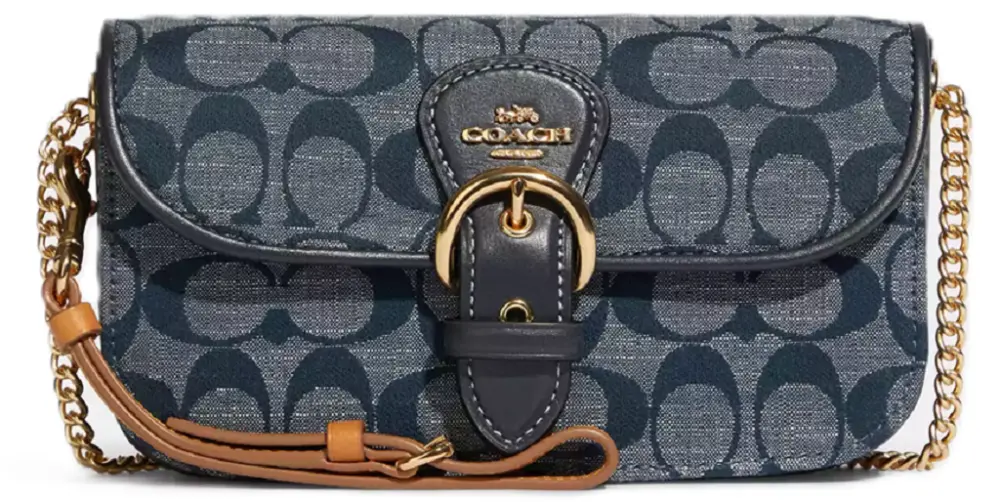 Túi Coach Kleo Crossbody In Signature Chambray 'Blue' C8304-IMDEI