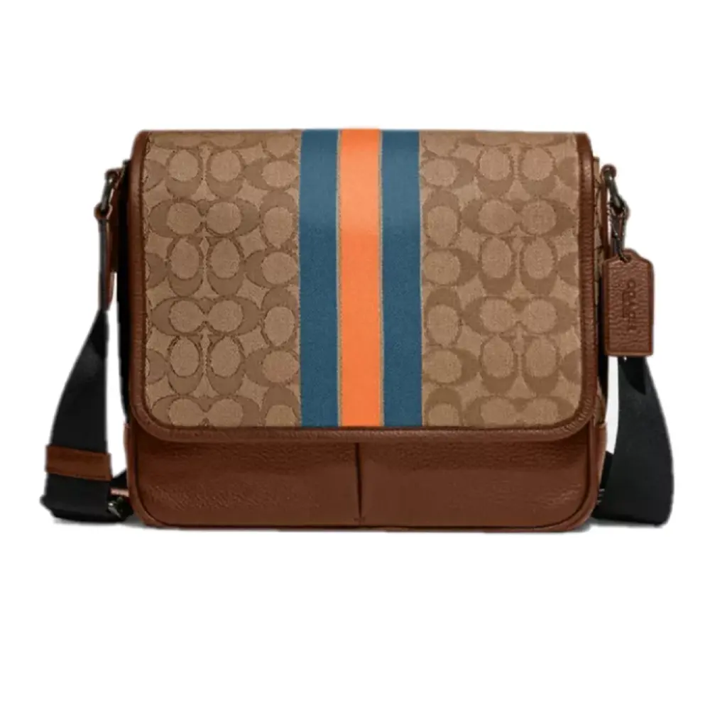 Túi Coach Thompson Small Map ‘Jacquard’ C9366-QBUC5