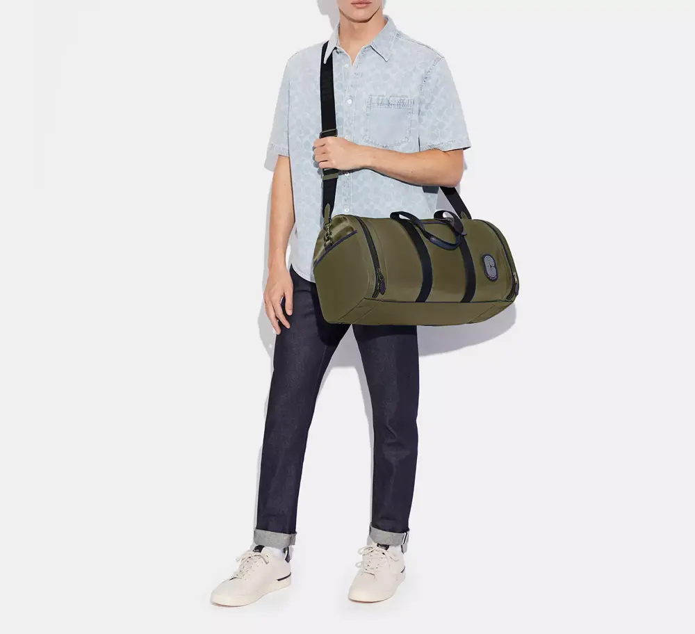 Alternative view of Túi Coach Max Gym Bag ‘Brown’ C9835-QBBK