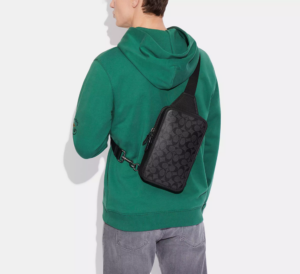 Alternative view of Túi Coach Sullivan In Signature Canvas ‘Black’ C9867-QBMI5