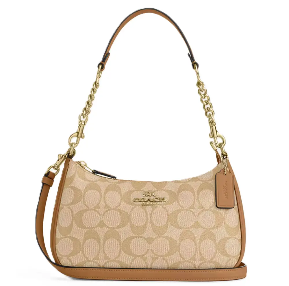 Túi Coach Teri Signature Canvas ‘Beige’ CA548-IMNLJ