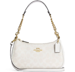 Túi Coach Terry Canvas Logo Shoulder Bag ‘White’ CA548-IMRFF