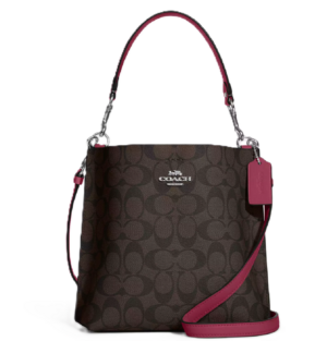 Túi Coach Mollie Bucket Bag 22 Canvas 'Brown' CA582-IMRVQ