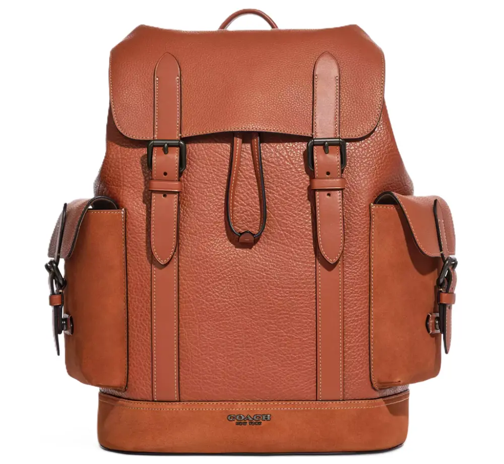 Balo Coach Hudson Backpack ‘Orange’ CB904-QBP2Q