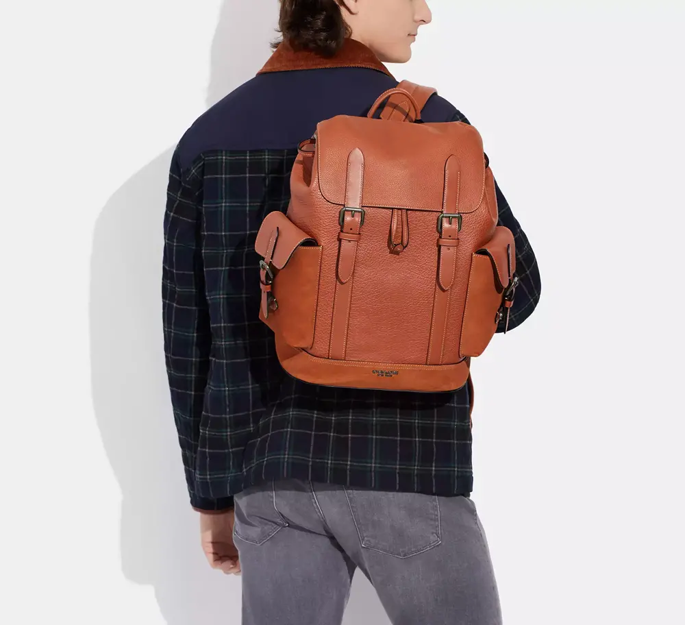 Alternative view of Balo Coach Hudson Backpack ‘Orange’ CB904-QBP2Q