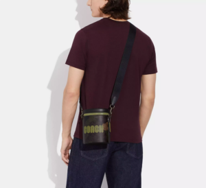 Alternative view of Túi Coach Barrel In Signature Canvas ‘Camo’ CC024-QBUOX