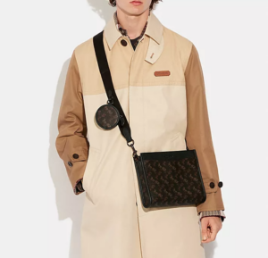 Alternative view of Túi Coach Hitch Convertible Hybrid ‘Brown’ CC087-A7U